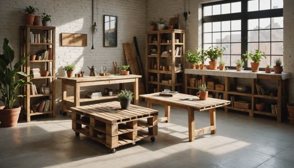 Que créer avec des palettes en bois ?